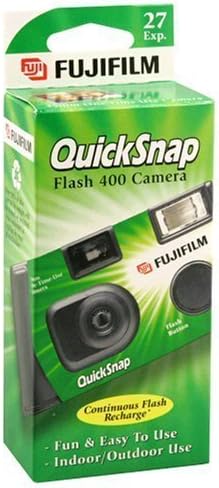 Fujifilm QuickSnap Флеш 400 За Еднократна употреба 35mm Камера + Квалитетна Фото Микрофибер Крпа