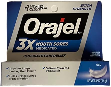 Орајл Орална болка за олеснување на болката за максимална јачина на устата - 0,42 мл, пакет од 2