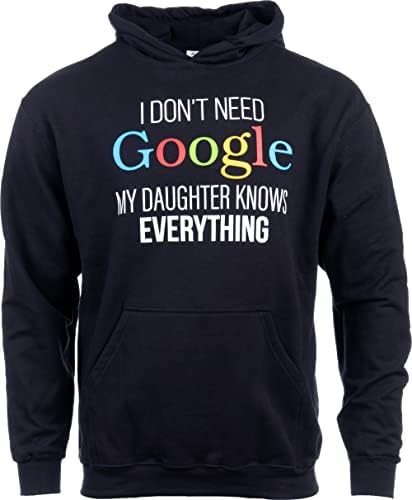 Daughterерка ми знае сè | Смешна маица за шега на татко татко
