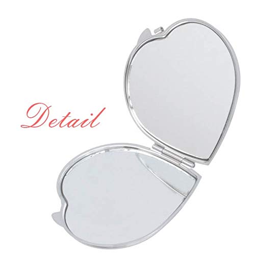 Едноставен мозочен стил физички граден симбол симбол за огледало на огледало Преносен рачен џеб шминка