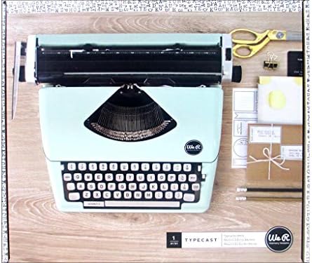 Ретро машина за пишување типови од We R Memory Keepers | Нане 49,5 x 19,8 x 39,6 см