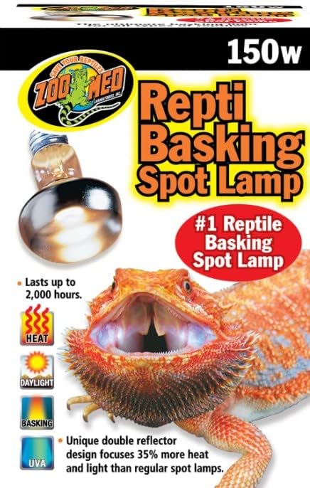 Зоолошката градина Мед Репти Баскинг Слаб за замена на ламбата 150 вати - пакет од 4