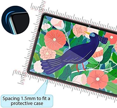 Hojin [2-Pack] Заштитник на екранот компатибилен со Samsung Galaxy Tab S7 2020, 9H цврсто калено стакло, со S пенкало компатибилно, отпорно