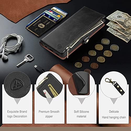 XcaseBar За samsung Galaxy Note 9 паричник случај со Патент xcasebar со блокирање На Rfid, Држач За Кредитни Картички, Flip Folio Книга стп
