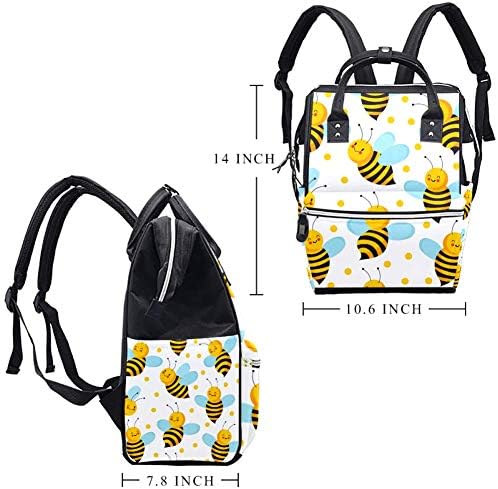 Слатки Летечки Пчели Торби За Торби За Пелени Мумија Ранец Торба За Пелени Торба За Нега На Бебиња