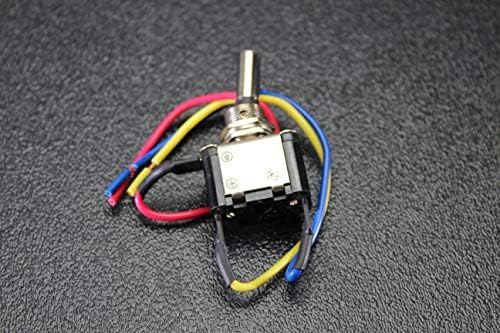1 компјутерски метал прекинувач за метал вклучено црвено LED 12V 20 засилувач 3 пин е-EC-MT1220RRED