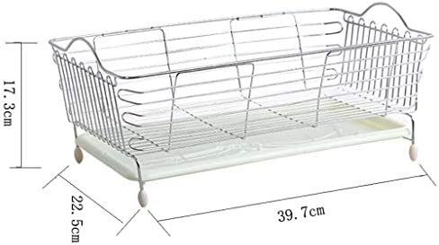 Метална решетка за метални садови - решетката за кујнски садови за кујнски садови со решетката за складирање на фиоката за отстранливи вода