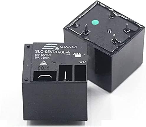 WKqifeil Реле 5pcs Slc-05v 12V 24vdc-sl - A-Sl-c 4-pin / 5-pin 30a T91 Реле )