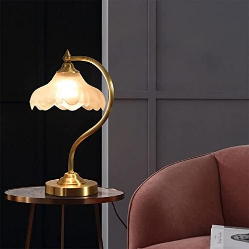 Целокупна ламба за индустриска маса во форма на бакар, минималистичка преносна ноќна светлина, гроздобер ламба за трпеза, за