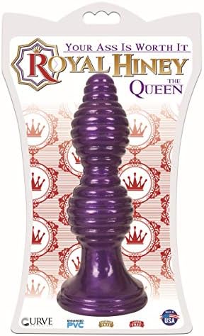 Кралицата со ребрести анален приклучок Виолетова