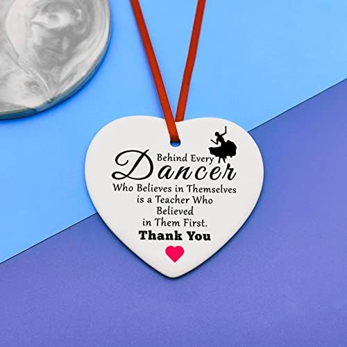 Танцувачки подароци за жени украси за учење на наставници за танцување подароци за танцување, благодарност подароци за танцување