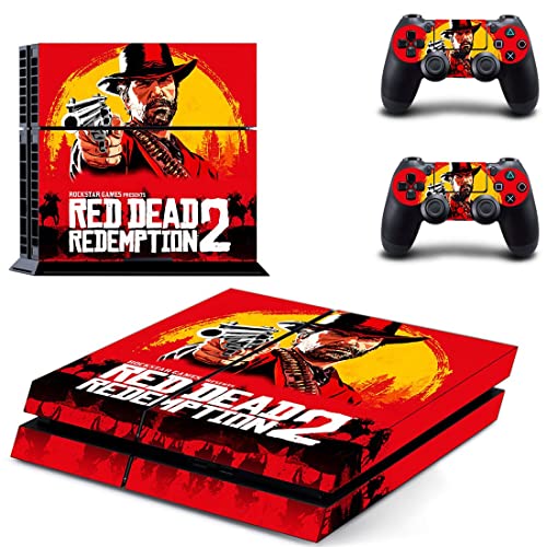Игра GRed Deadf И Откуп PS4 ИЛИ PS5 Кожата Налепница За PlayStation 4 или 5 Конзола и 2 Контролори Налепница Винил V8521