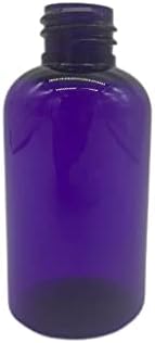 Природни фарми 2 мл Виолетова Бостон БПА бесплатно - шишиња во Бостон - 8 пакувања со празни контејнери за полнење - есенцијални масла - коса |