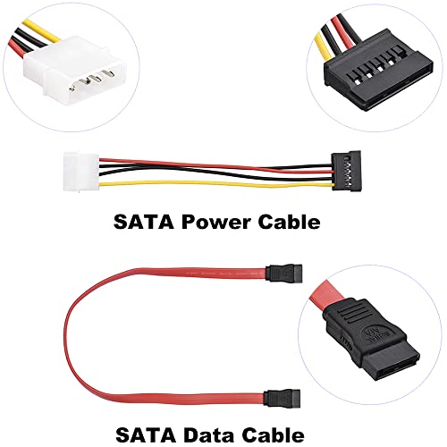 Urtop SATA/PATA/IDE диск до USB 2.0 адаптер конвертор кабел за хард диск HDD SSD 2.5 3,5 со надворешно напојување со напојување со
