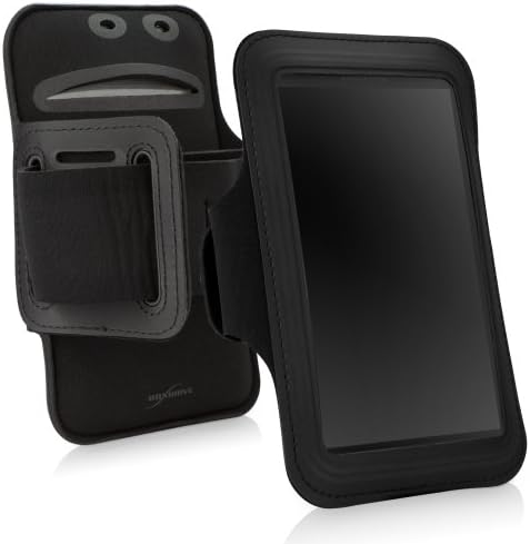 Boxwave Case компатибилен со Ulefone Note 8P - Sports Armband, прилагодлива амбалажа за тренинг и трчање за Ulefone Note 8P - Jet Black