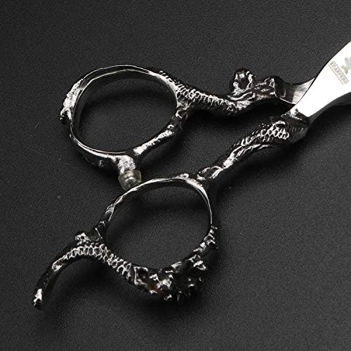 Ксуанфенг фризер ножици за ножици за ножици, професионални фризери со должина од 6 инчи, норични ножици од не'рѓосувачки челик -