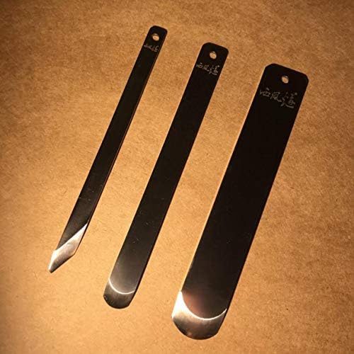 Vovolo 3 Stlye кожа за слабеење нож за сечење рачно изработени кожни производи DIY алатка зеленчук кожа лопата за слабеење нож за