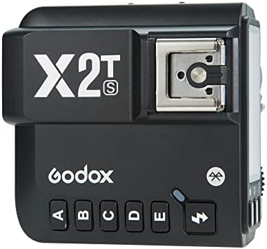 Godox X2T-S 2.4G безжичен тренер Трансмитер за Sony со TTL HSS 1/8000S Групна функција LED контролен панел фирмвер ажурирање