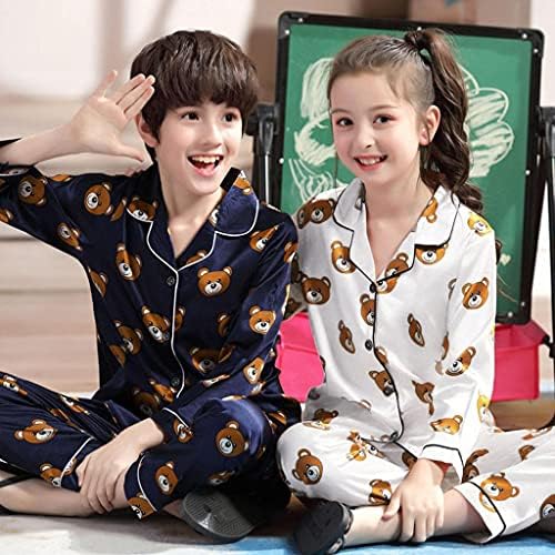 Момчиња Ноќни Пижами Девојче Летна Облека Комплет Облека За Момчиња Големина На Облека 7 Пижами