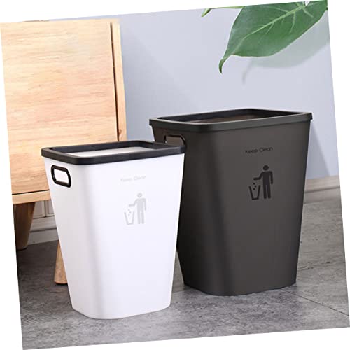 Пластика за складирање на Upkoch содржат x отпадоци за спални лименки корпи за отпадоци за отпадоци, организатор на отпад Дома за прашок канцеларија