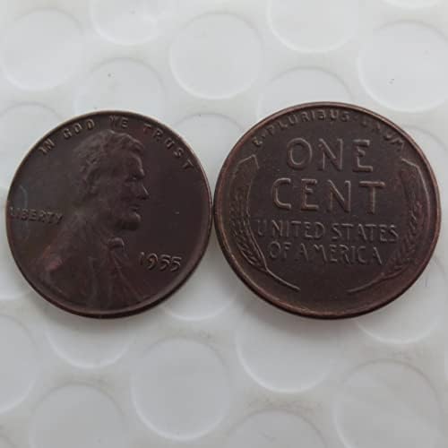 1955 Сад Линколн Цент Странски Копија Комеморативна Монета