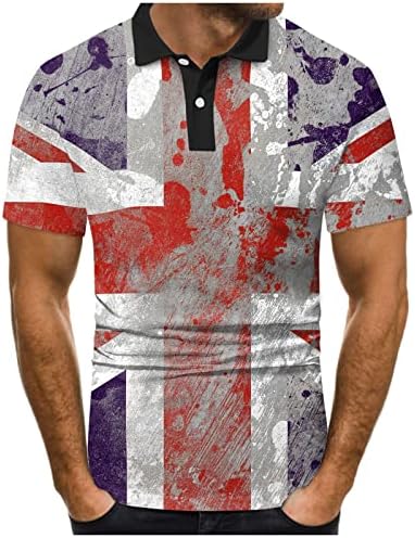 2023 година Нови мажи моден пролет лето лето -случајно кратко ракав О вратот знаме печатени маички врвни блузи пети лизгање