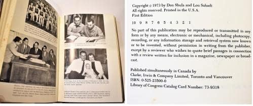 1973 година Дон Шула Ханд ја потпиша Книгата за победнички Edge First Editien