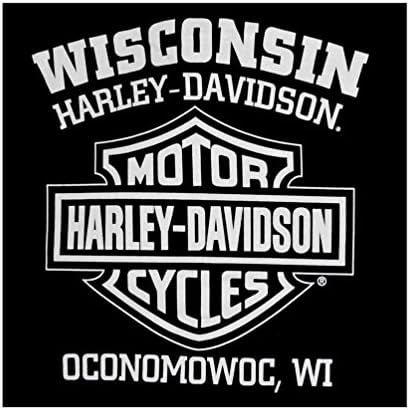 Harley-Davidson Manightion Heritage Pulverover Hoodshed Sweatshirt Black Hoodie 30296635