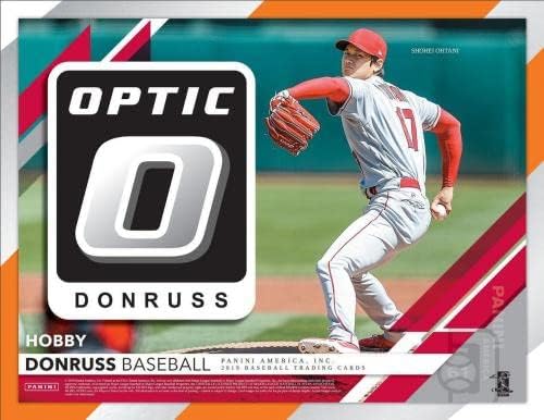 2019 Panini Donruss Optic Baseball Hobby Box - Пакувања за восок од бејзбол