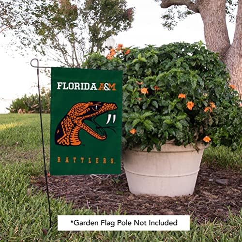 Флорида а&засилувач; М Универзитетот Градина Знаме ФАМУ Растреперува Банер Полиестер