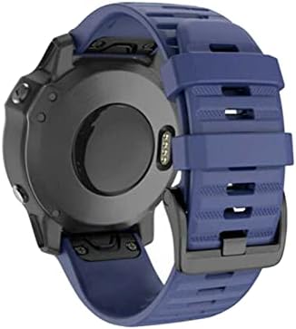 HEPUP ЗА Garmin Феникс 6S 6 6X Pro 5S 5 5X ПЛУС Лесно вклопување Силиконски часовник Брзо Ослободување 20 22 26mm за феникс 3hr мода рачен зглоб