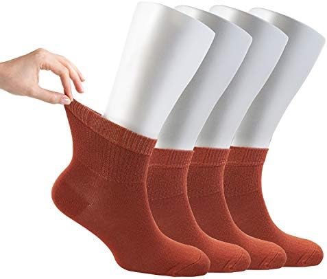 Cosyfeel дијабетични чорапи жени изгубени дијабетични чорапи на глуждот бамбус чорапи за жени беспрекорни пети и необврзувачки