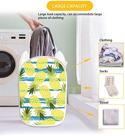 Gostong палма за печатење на палма, скокачка корпа за перење алишта, склопувачки крпа за зачувување на крпа за складирање на валкана облека корпа