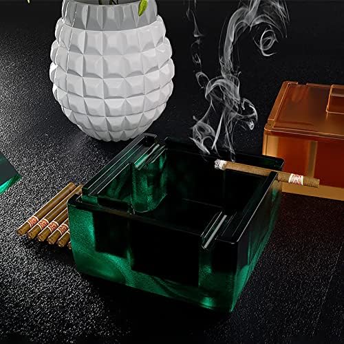 1 Еез Голем Тежок Пепелник Кутија За Складирање Мувла Од Смола Силиконски Калапи Епоксидна Смола Плоштад Во Форма На Пепелник Пепел