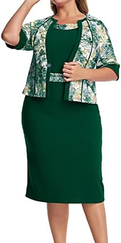 Womenените 2023 Лејди Елегантен плетен чипка Кејп Фустан плус Големина Мода печатење на половина вечерни фустани ситна големина