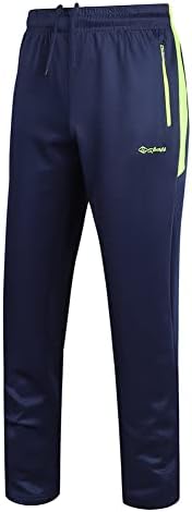 Гуанзизаи машка обична тренерка со долг ракав со атлетски сет со целосен патент за џогирање спортски јакна и панталони