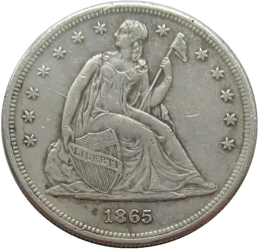 Сад 1 1 Знаме 1865 Сребрена Реплика Комеморативна Монета