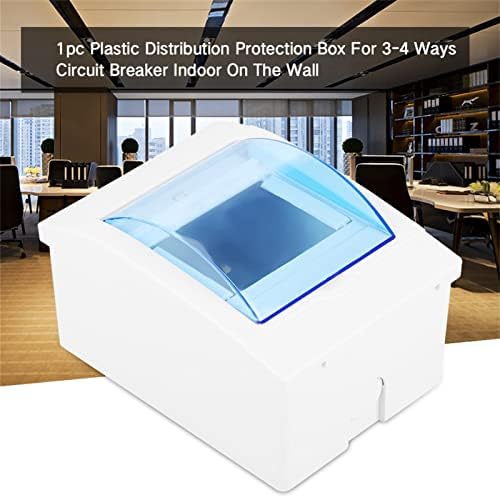 Кутија за дистрибуција Трајна транспарентна сина обвивка за пластична кутија за пластична дистрибуција за монтирање во затворен простор