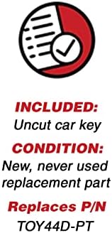 Клучна опција Влез Без Клуч Далечински Управувач Фоб Несечен Клуч За Автомобил ЗА GQ43VT20T