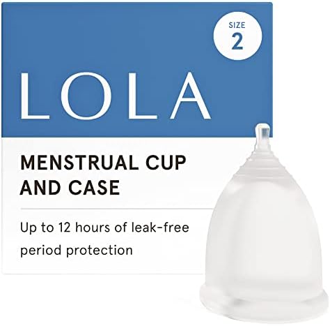 Менструална Чаша ЛОЛА, Големина 2 - Чаша За Повеќекратна Употреба За 12 Часа Сигурна Заштита Од Истекување-Изработена Од Медицински