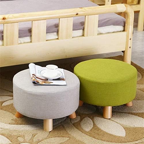 Општо едноставна столица, ленена модна дрвена поддршка Промена на клупата за чевли Дневна соба Спална соба Трајно-подножје софа столче дрвена