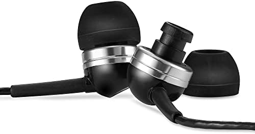 Слушалки за слушалки Betron RK300 во уво Слушалки жични со бучава изолирани ушни ушни уши затегнување без кабел лесен носат куќишта со меки уши пупки од 3,5 мм приклучок, ц