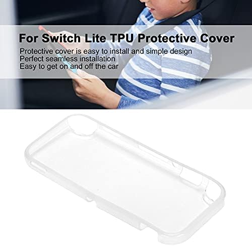 Заштитна обвивка за конзола за игри, прецизен ковчег TPU ракав против прсти отпорни на отпорни на половина спакувана удобна за прекинувач