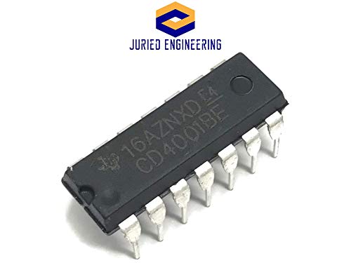 Juried Engineering CD4001Be IC CMOS Quad 2-input или порта