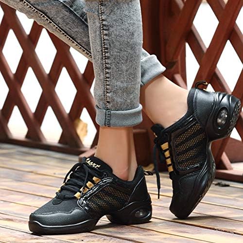Hroylенски танцувачки патики за одење за трчање фитнес џез модерни чевли за танцување, lyx992