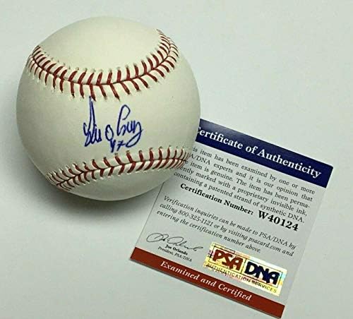 Луис Круз потпиша мајор лига Бејзбол MLB PSA W40124 - автограмирани бејзбол