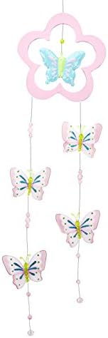 Глувчето Подароци Блескаво Розова &засилувач; Тиркизна Пеперутка Мобилна Соба Декорација За Девојки Соба