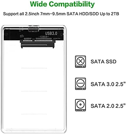 TJLSS Sata 3 ДО USB 3.0 2.5 Инчен HDD Ssd Хард Диск Докинг Станица Куќиште HDD Случај