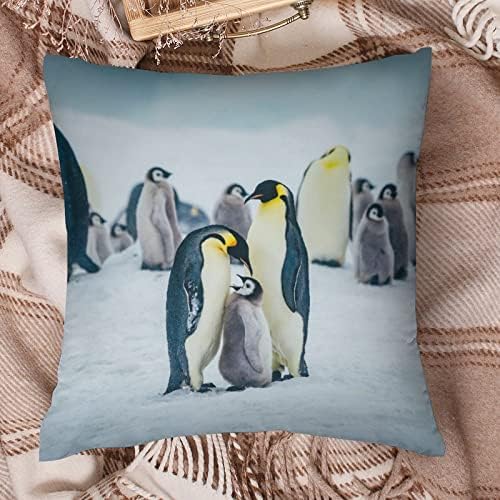 Најслатки бебешки животни | Бебе пингвин за хранење перница кутија 80x80см