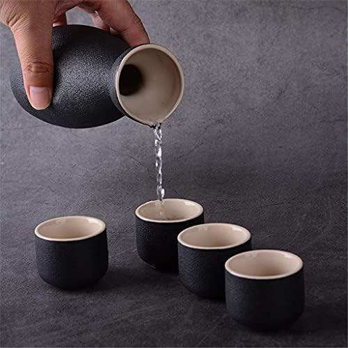 SDGH 7pcs керамички саксии чаши поставени јапонски стил колкови колкови дома кујна канцеларија флагон чаша за пијалоци креативни подароци